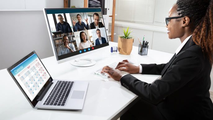 Remote document presentation services for legal trials.