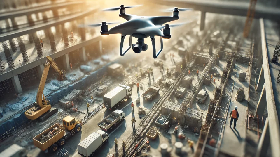 Drone Over Construction Site Inspection – High-Quality Legal Video Services